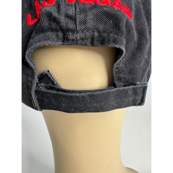 Coyote Ugly Las Vegas Black & Red Baseball Cap One Size Adjustable Strapback - Picture 6 of 16